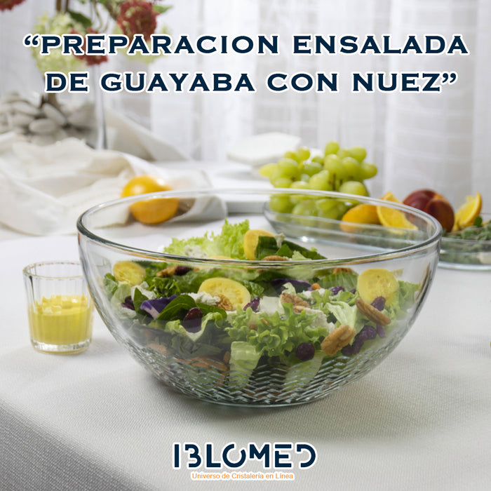 "Preparación Ensalada de Guayaba con Nuez"