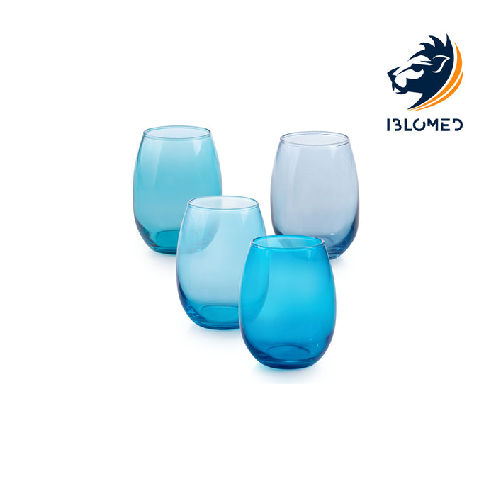 vaso stemless azul atomizado 430ml